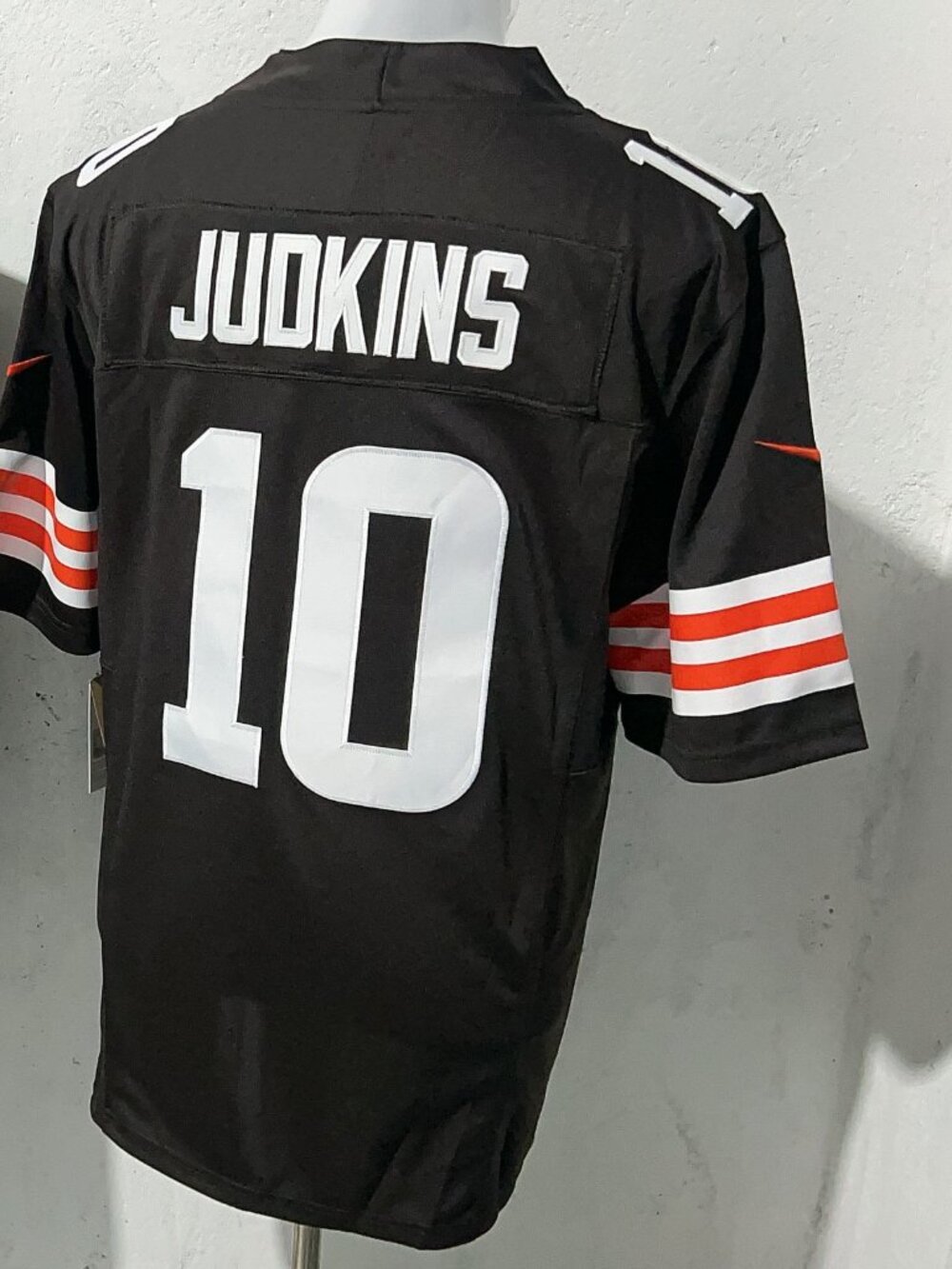 Quinshon Judkins Jersey Brown Stitched